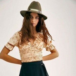 Free People Isabella Silky Blouse